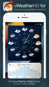 eWeather HD - Weather & Alerts screenshot 0