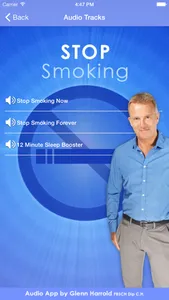 Stop Smoking Forever - Hypnosis by Glenn Harrold screenshot 1