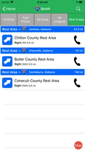 iExit Interstate Exit Guide screenshot 6