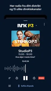 NRK Radio screenshot 1