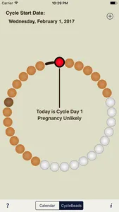 iCycleBeads Period & Ovulation screenshot 0