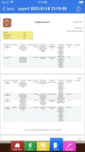 Headache Diary Pro screenshot 4