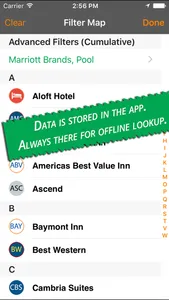 AllStays Hotels By Chain screenshot 2