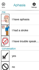 SmallTalk Aphasia Male screenshot 2