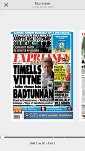 Expressen Tidning screenshot 1