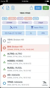 OzRunways EFB screenshot 6