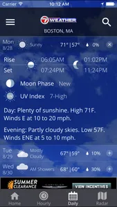 WHDH 7 Weather - Boston screenshot 2