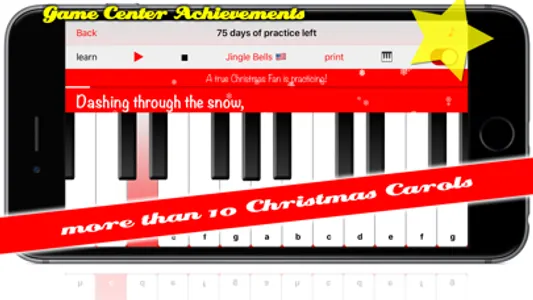 Christmas Countdown + Carols Piano screenshot 2