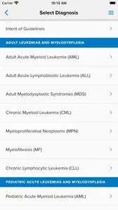 Transplant (HCT) Guidelines screenshot 1