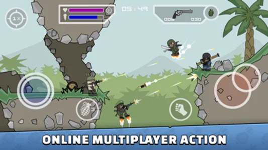 Mini Militia - Doodle Army 2 screenshot 0