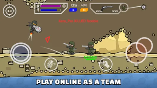 Mini Militia - Doodle Army 2 screenshot 1