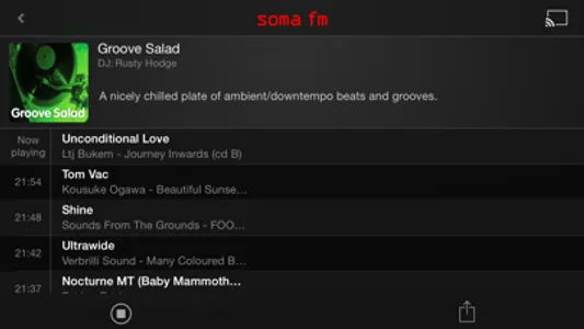 SomaFM Radio Player screenshot 4