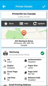 PrinterOn screenshot 3