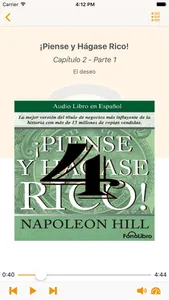 Piense y Hágase Rico - Napoleon Hill screenshot 1