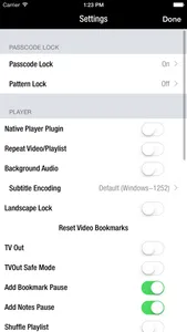 Azul - Video Player for iPhone screenshot 2