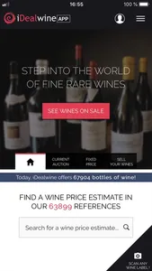 iDealwine - Wine Price screenshot 0