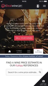 iDealwine - Wine Price screenshot 1