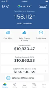 Alliant Mobile Banking screenshot 1