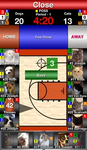 iTouchStats Basketball screenshot 2