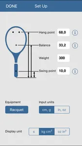 SwingTool - Swing Weight screenshot 2