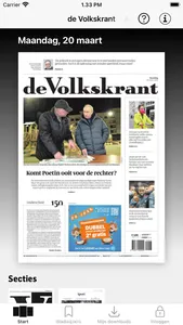 de Volkskrant Krant screenshot 0