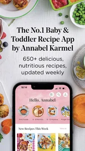 Annabel’s Baby Toddler Recipes screenshot 0