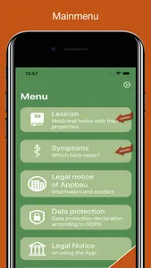 Medicinal Herbs Lexicon screenshot 2
