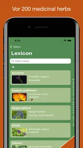 Medicinal Herbs Lexicon screenshot 3