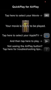 Quick AirPlay - Optimized for your iPhone videos screenshot 3