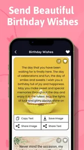 Love Messages, Birthday Wishes screenshot 2