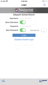 TeacherVUE screenshot 1