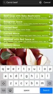 My Recipe Index screenshot 1