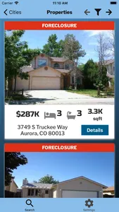 USHUD Foreclosure Home Search screenshot 1