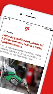 G1 Portal de Notícias da Globo screenshot 1