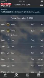 WECT 6 First Alert Weather screenshot 1