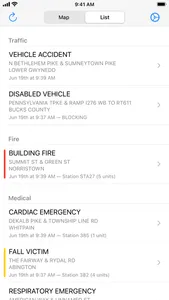 Montgomery County Incidents screenshot 1