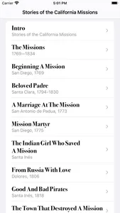 Stories of California Missions screenshot 0