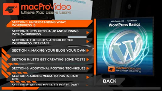 Basics Course For WordPress screenshot 1