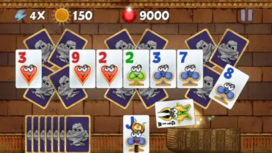 Tricky Tut Solitaire screenshot 2