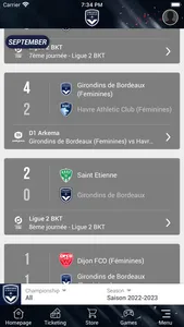 Girondins Officiel screenshot 1