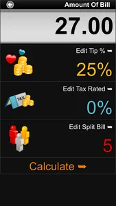 Cool Tip Calculator screenshot 1