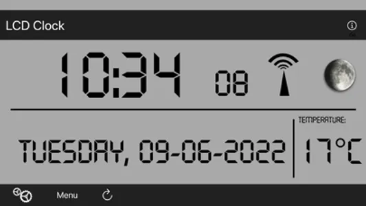 LCD-Clock screenshot 0