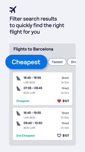 Skyscanner – travel deals screenshot 2