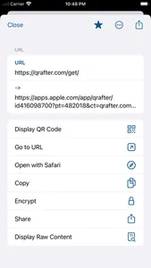 Qrafter: QR Code Reader screenshot 1