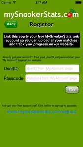 MySnookerStats - Snooker Scoring and Statistics screenshot 4