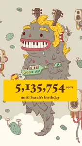 Birthday Countdown ‎ screenshot 3