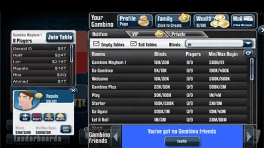 Gambino Poker screenshot 3