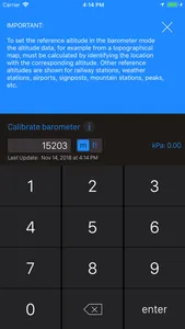 Altimeter+ screenshot 1