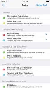 Learn Organic Chemistry Reaction Cards 2 screenshot 1