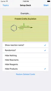 Learn Organic Chemistry Reaction Cards 2 screenshot 2